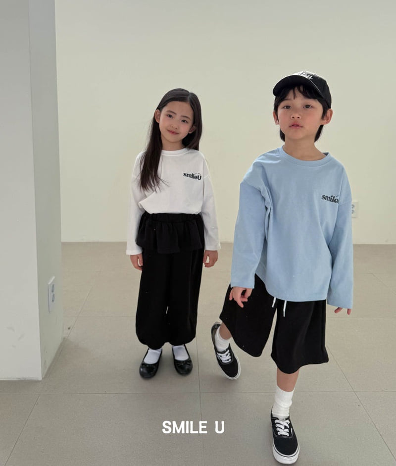 Smile U - Korean Children Fashion - #childrensboutique - Logo Tee - 4