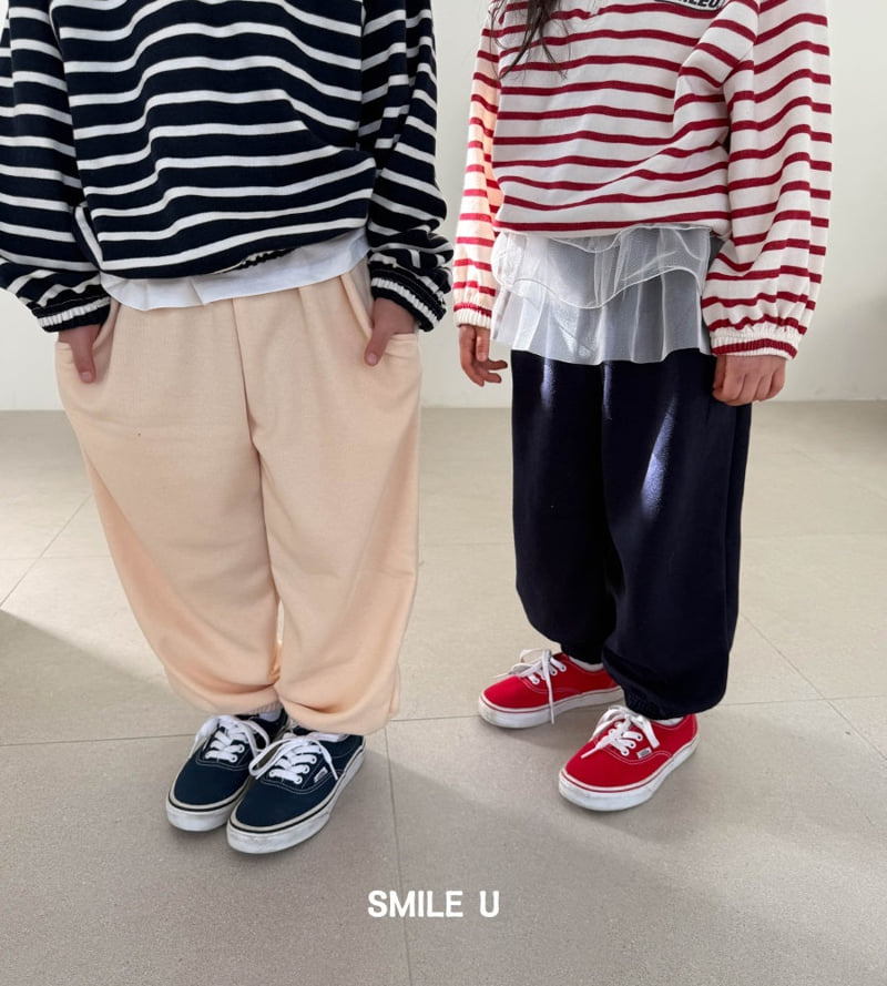 Smile U - Korean Children Fashion - #designkidswear - Daily Jogger Pants - 2