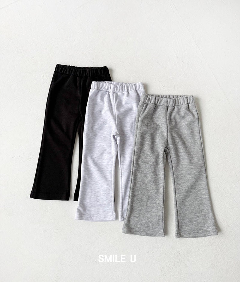Smile U - Korean Children Fashion - #designkidswear - Bootcut Pants