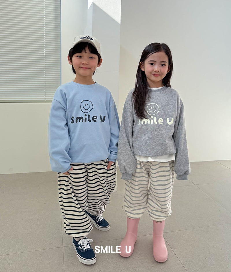 Smile U - Korean Children Fashion - #designkidswear - Face Sweatshirt - 5