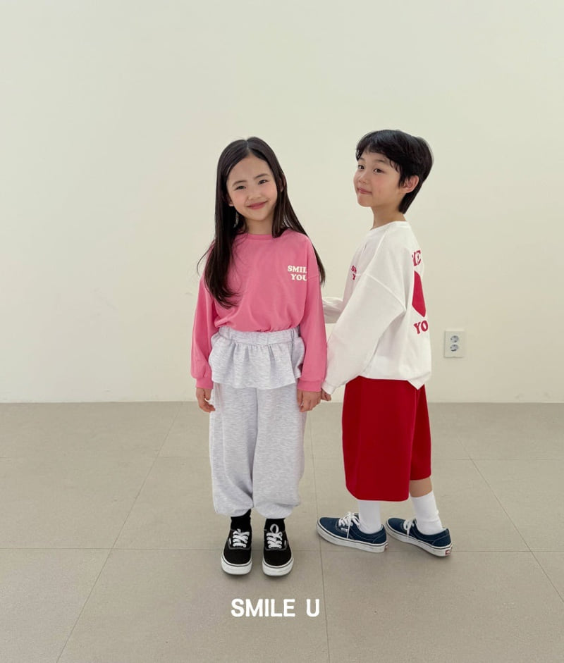 Smile U - Korean Children Fashion - #designkidswear - Heart Tee - 3