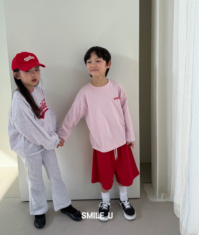 Smile U - Korean Children Fashion - #discoveringself - Bootcut Pants - 2