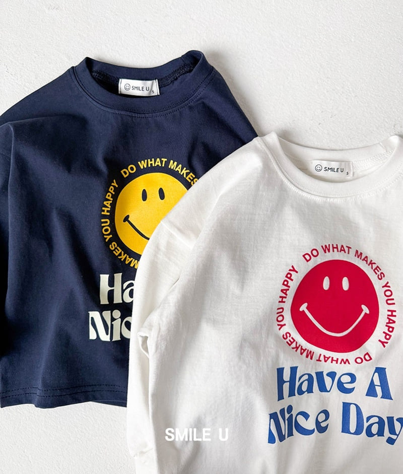 Smile U - Korean Children Fashion - #fashionkids - Nice Tee - 10