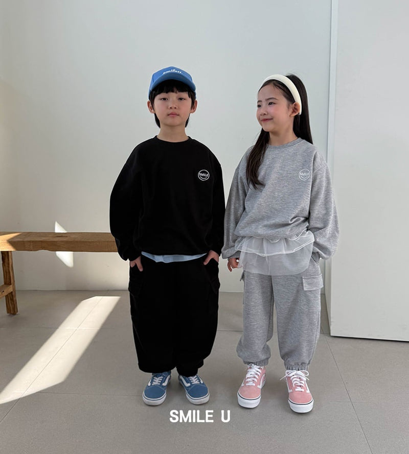 Smile U - Korean Children Fashion - #fashionkids - Cargo Jogger Pants
