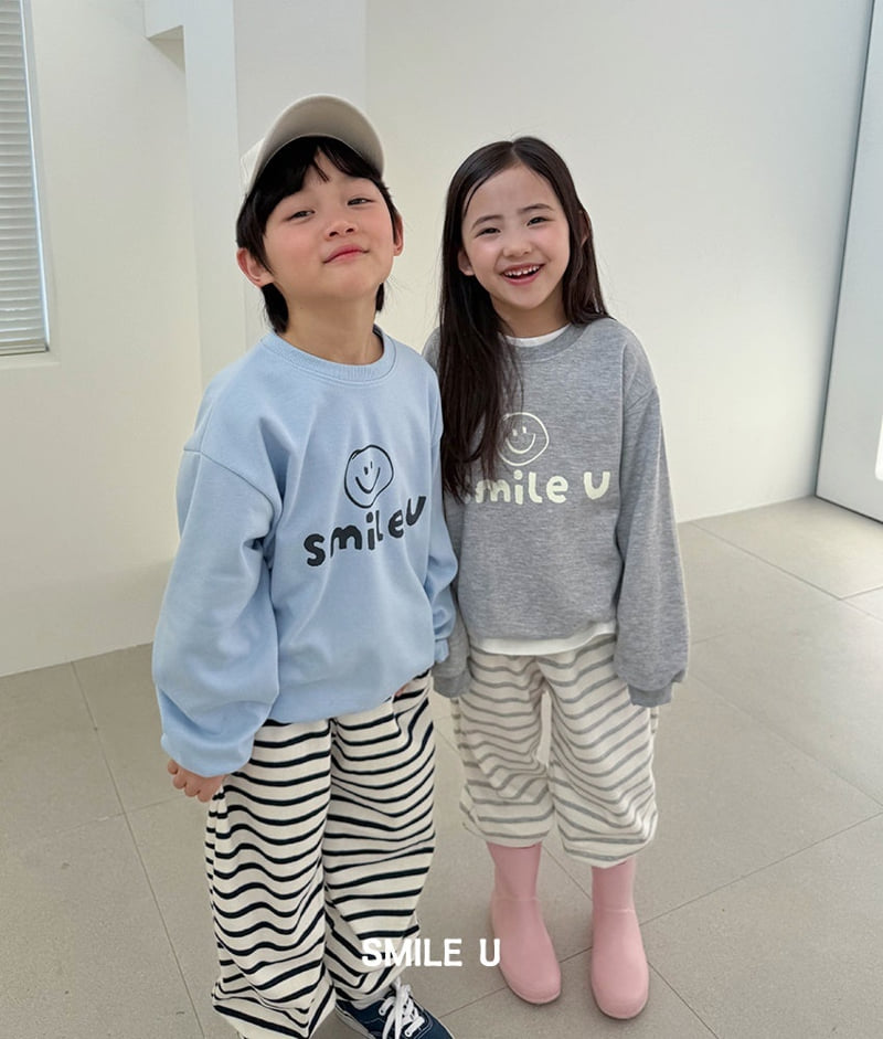Smile U - Korean Children Fashion - #fashionkids - Face Sweatshirt - 7