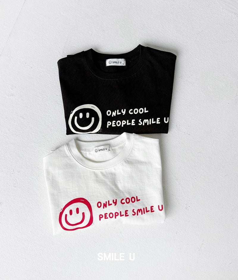 Smile U - Korean Children Fashion - #fashionkids - People Tee - 6