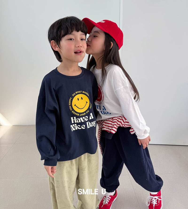 Smile U - Korean Children Fashion - #kidsshorts - Nice Tee - 11