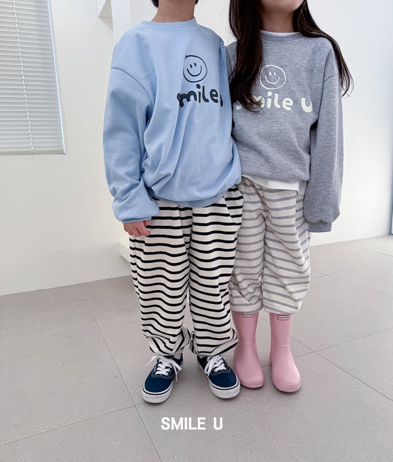 Smile U - Korean Children Fashion - #kidsstore - Face Sweatshirt - 9