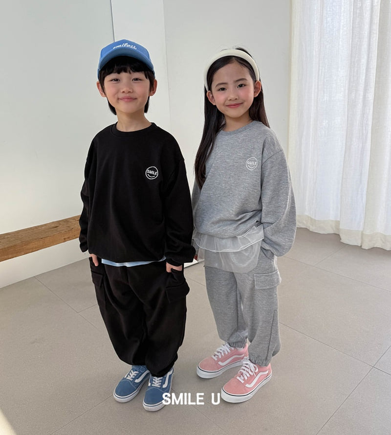 Smile U - Korean Children Fashion - #kidsstore - Cargo Jogger Pants - 4