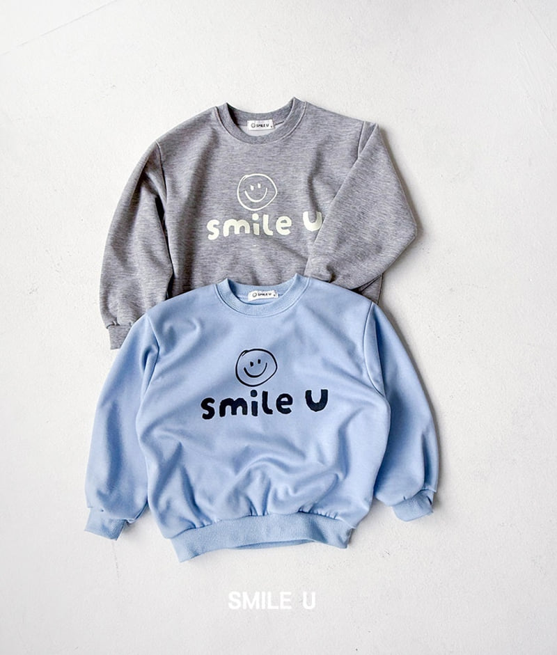 Smile U - Korean Children Fashion - #kidzfashiontrend - Face Sweatshirt - 10