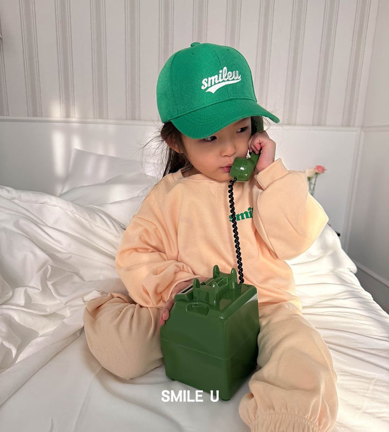 Smile U - Korean Children Fashion - #littlefashionista - Logo Sweatshirt - 12