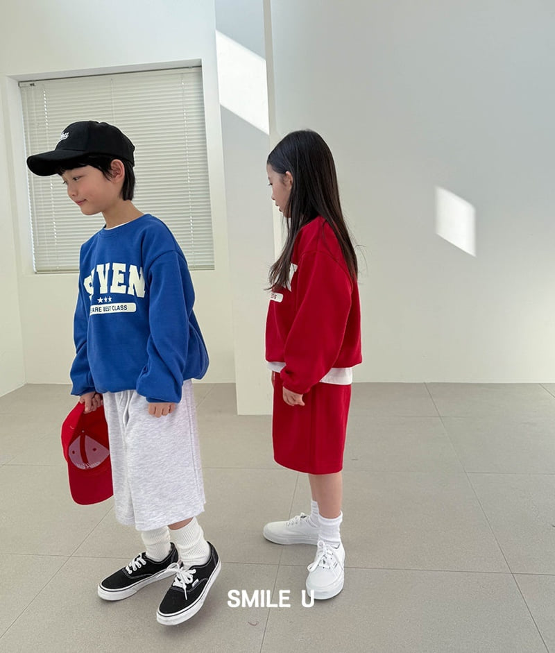 Smile U - Korean Children Fashion - #Kfashion4kids - Seven Sweatshirt - 4