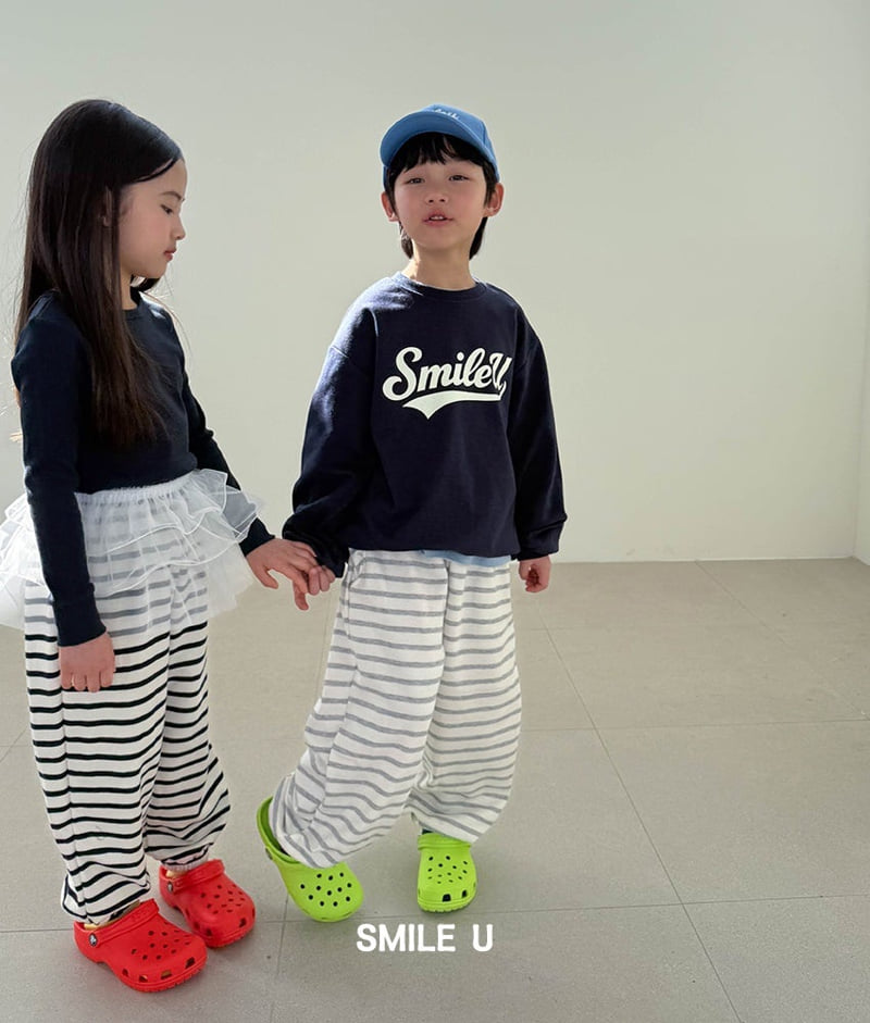 Smile U - Korean Children Fashion - #magicofchildhood - Sporty Sweatshirt - 3