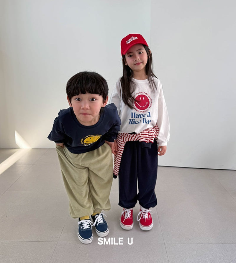 Smile U - Korean Children Fashion - #minifashionista - Nice Tee - 3