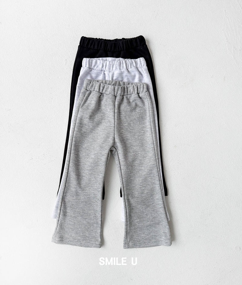 Smile U - Korean Children Fashion - #minifashionista - Bootcut Pants - 10