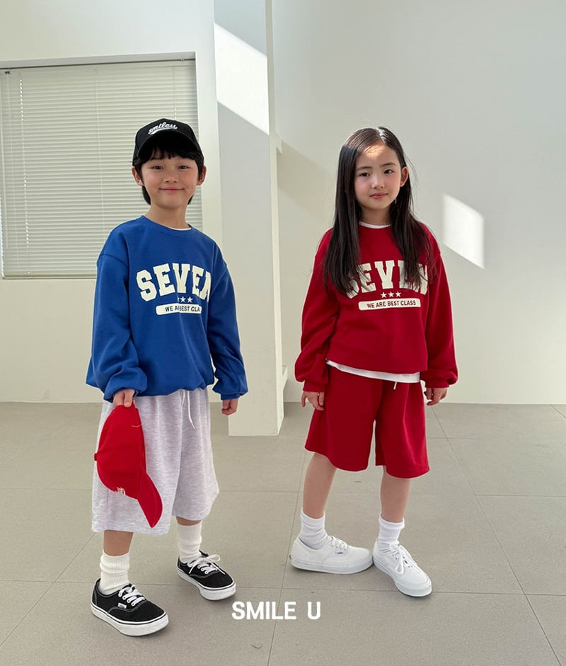Smile U - Korean Children Fashion - #minifashionista - Seven Sweatshirt - 6