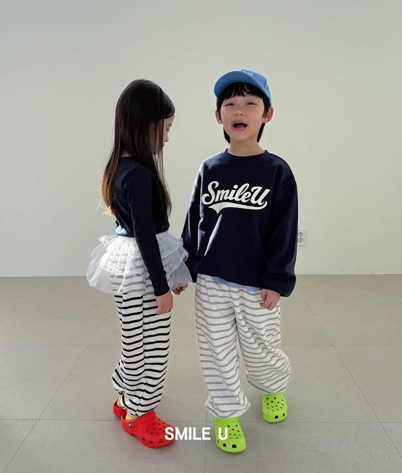 Smile U - Korean Children Fashion - #magicofchildhood - Sporty Sweatshirt - 4