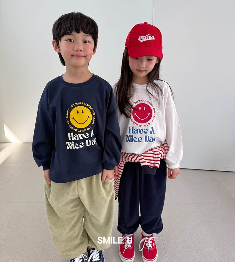 Smile U - Korean Children Fashion - #minifashionista - Nice Tee - 4
