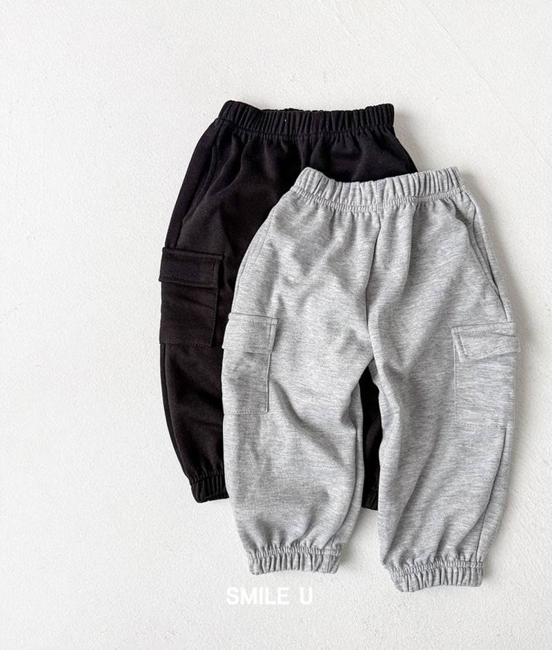 Smile U - Korean Children Fashion - #prettylittlegirls - Cargo Jogger Pants - 9