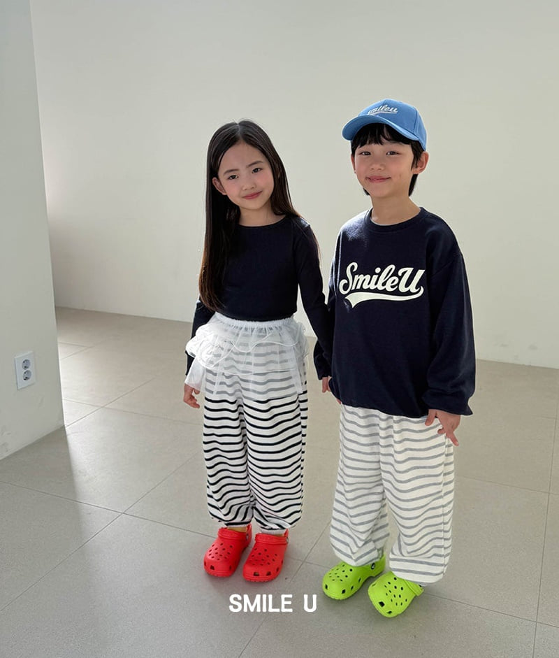Smile U - Korean Children Fashion - #stylishchildhood - Slim Ribbed Tee - 7