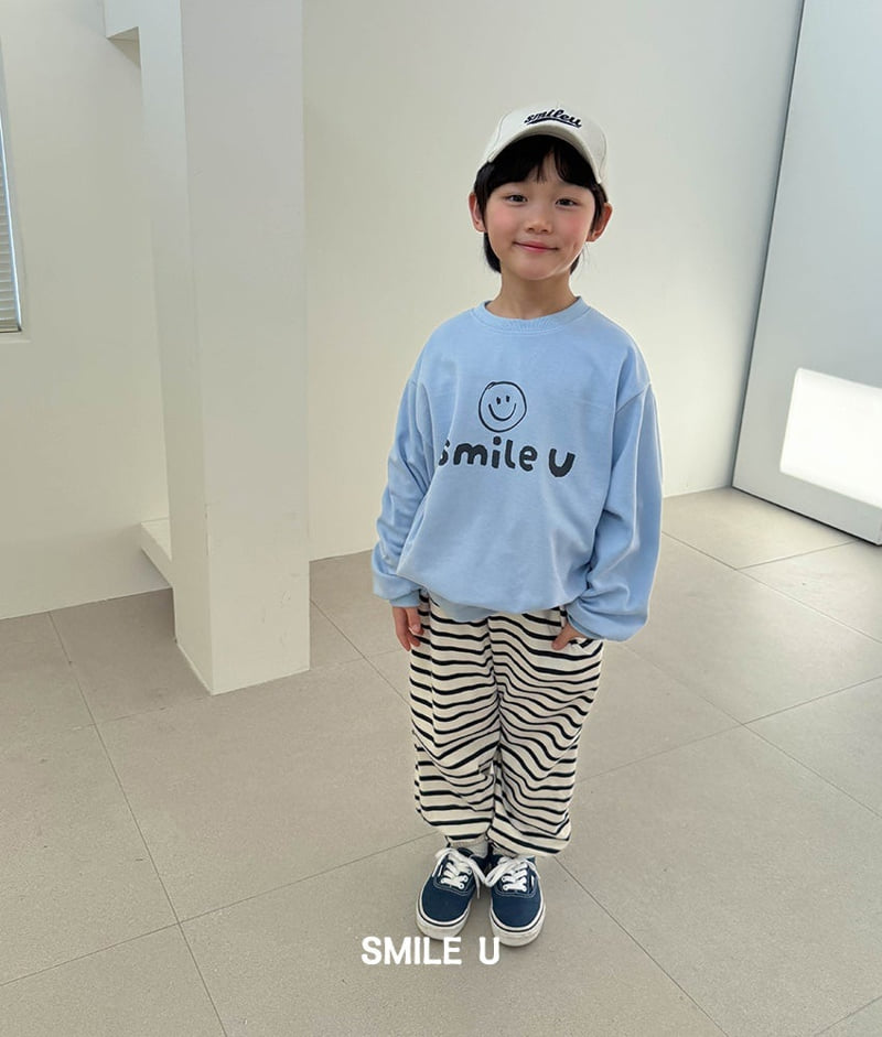 Smile U - Korean Children Fashion - #stylishchildhood - Face Sweatshirt - 2