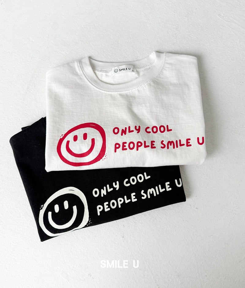 Smile U - Korean Children Fashion - #stylishchildhood - People Tee