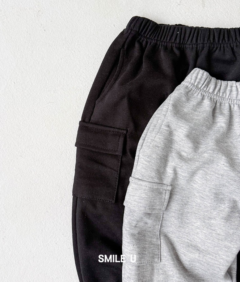 Smile U - Korean Children Fashion - #todddlerfashion - Cargo Jogger Pants - 10