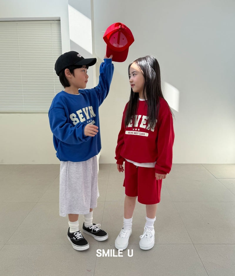 Smile U - Korean Children Fashion - #todddlerfashion - Seven Sweatshirt - 8