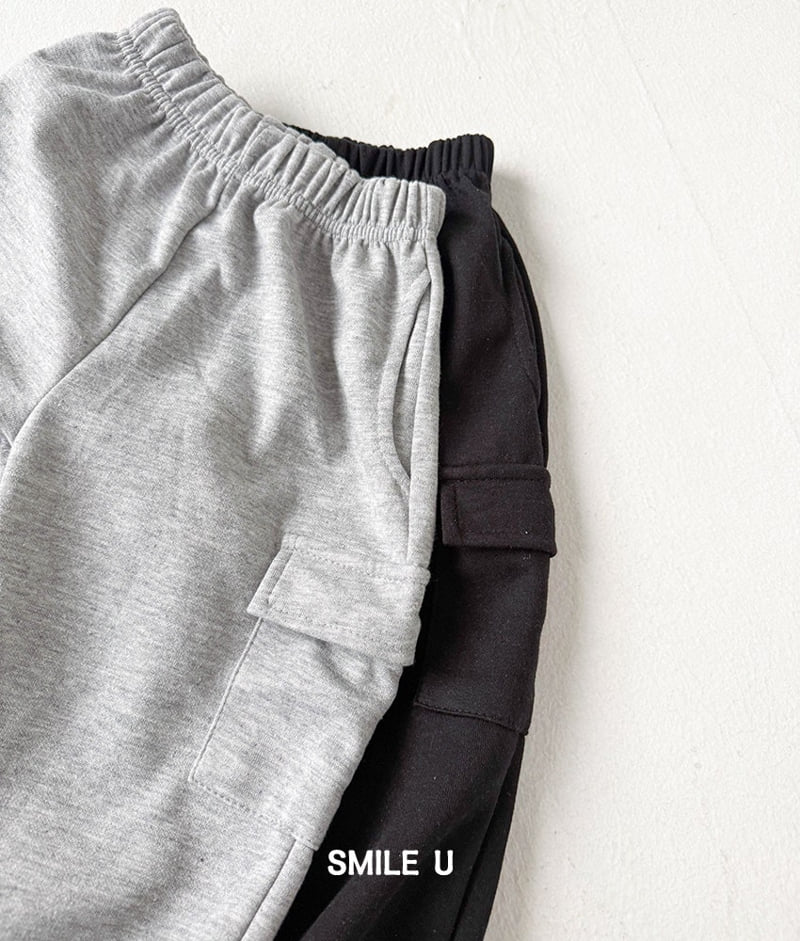 Smile U - Korean Children Fashion - #toddlerclothing - Cargo Jogger Pants - 11
