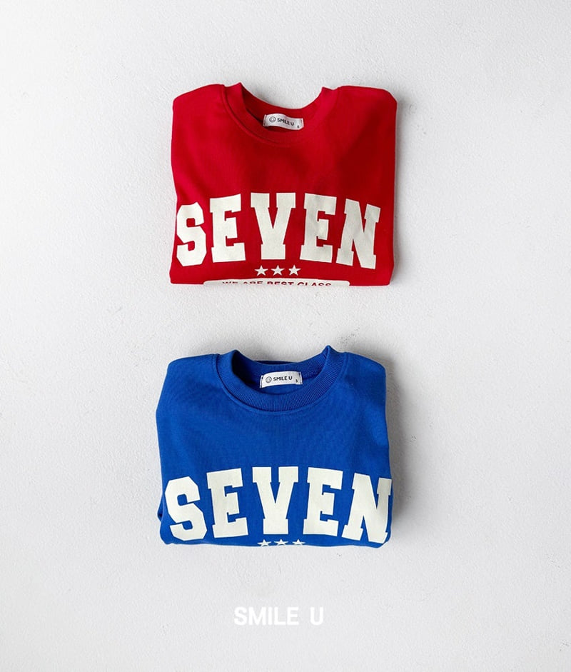 Smile U - Korean Children Fashion - #toddlerclothing - Seven Sweatshirt - 9