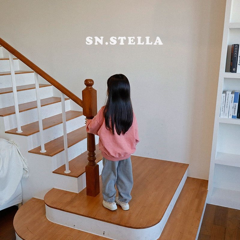 Sn.stella - Korean Children Fashion - #childofig - Melange Rib Pants - 10
