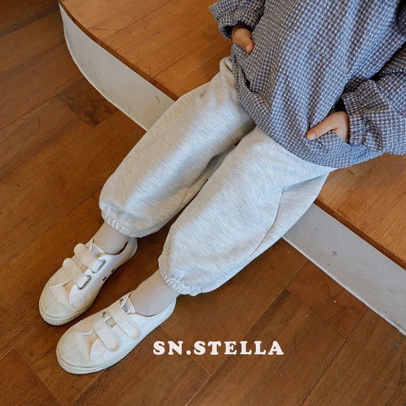 Sn.stella - Korean Children Fashion - #childrensboutique - Melange Rib Pants - 11
