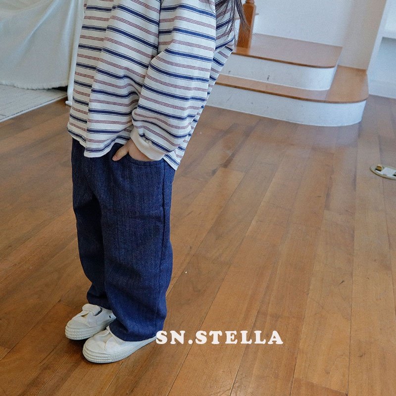 Sn.stella - Korean Children Fashion - #discoveringself - Striped Tee - 11