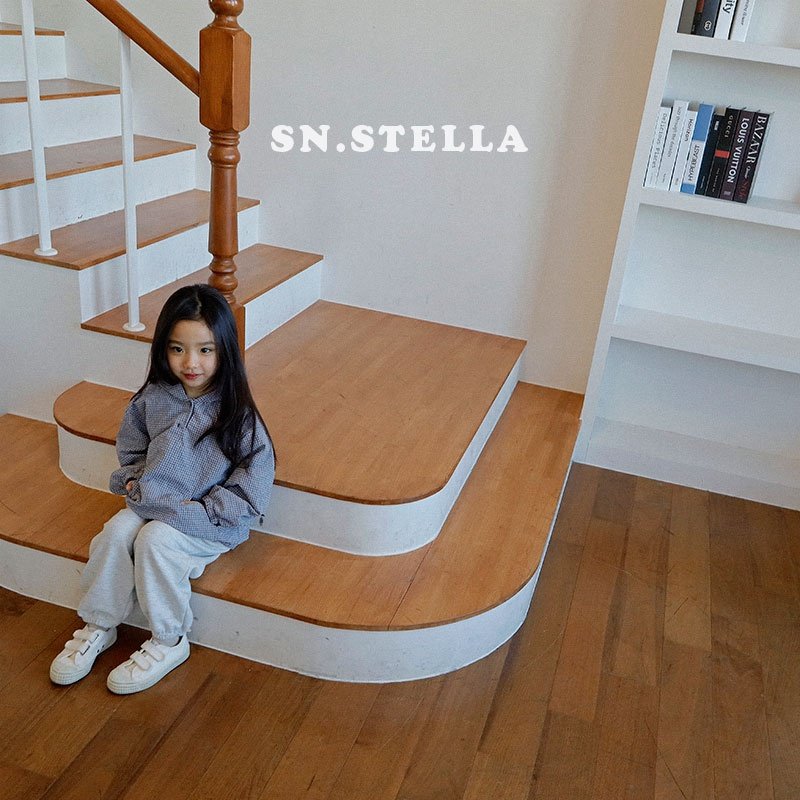 Sn.stella - Korean Children Fashion - #littlefashionista - Melange Rib Pants - 3
