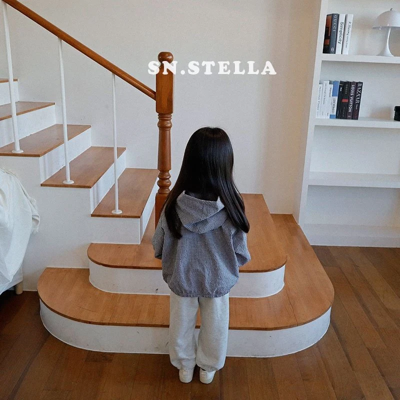 Sn.stella - Korean Children Fashion - #minifashionista - Melange Rib Pants - 5