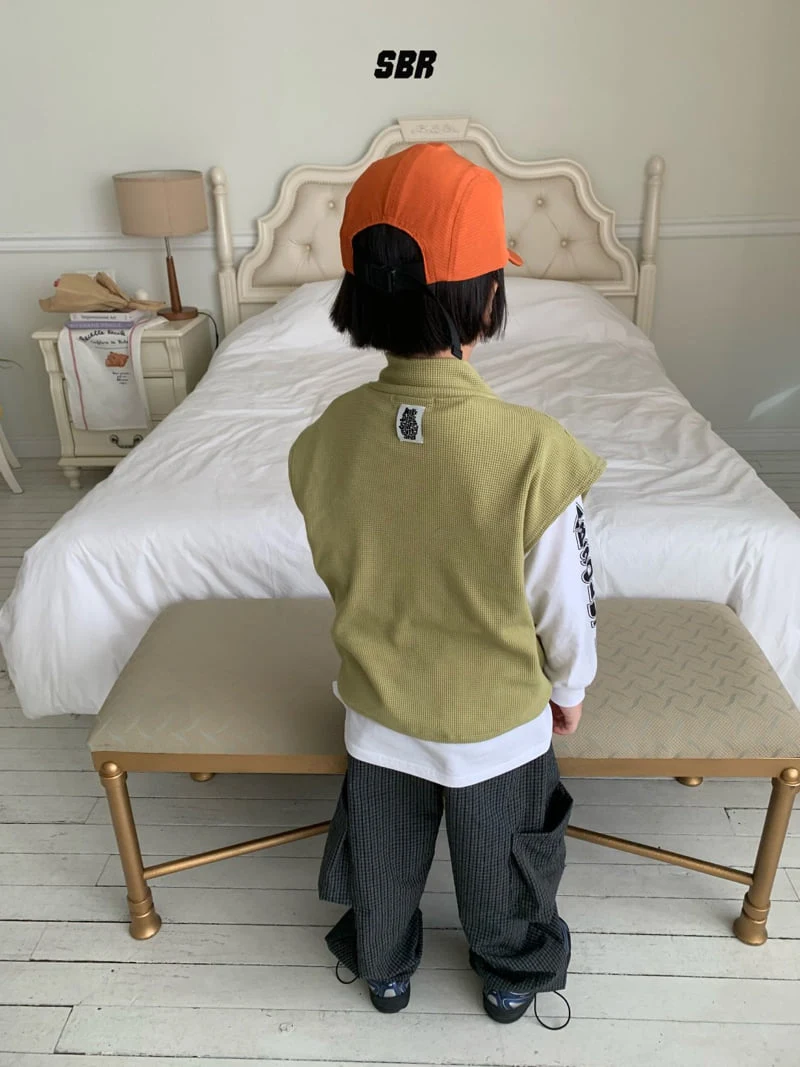 Soboroo - Korean Children Fashion - #designkidswear - Waffle Vest - 12
