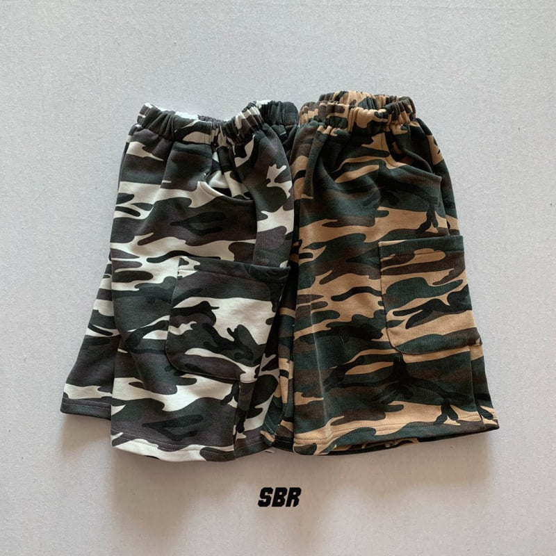 Soboroo - Korean Children Fashion - #designkidswear - Camo Bermuda Pants