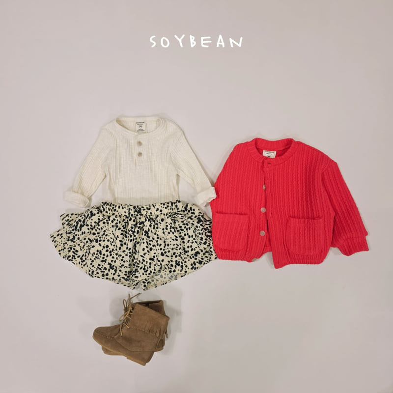 Soybean - Korean Children Fashion - #Kfashion4kids - Leopard Dot Tiered Skirt - 12