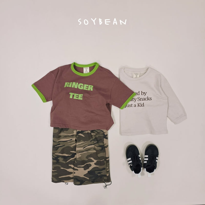 Soybean - Korean Children Fashion - #Kfashion4kids - Ringer Short Sleeve Tee - 8