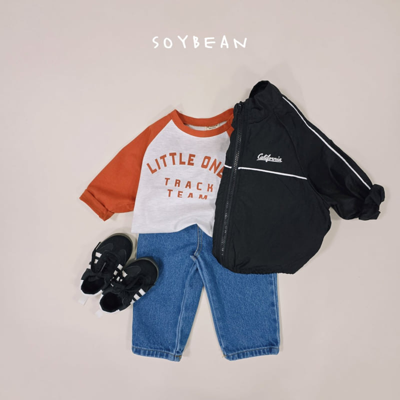 Soybean - Korean Children Fashion - #kidzfashiontrend - Comfort Denim Pants - 4