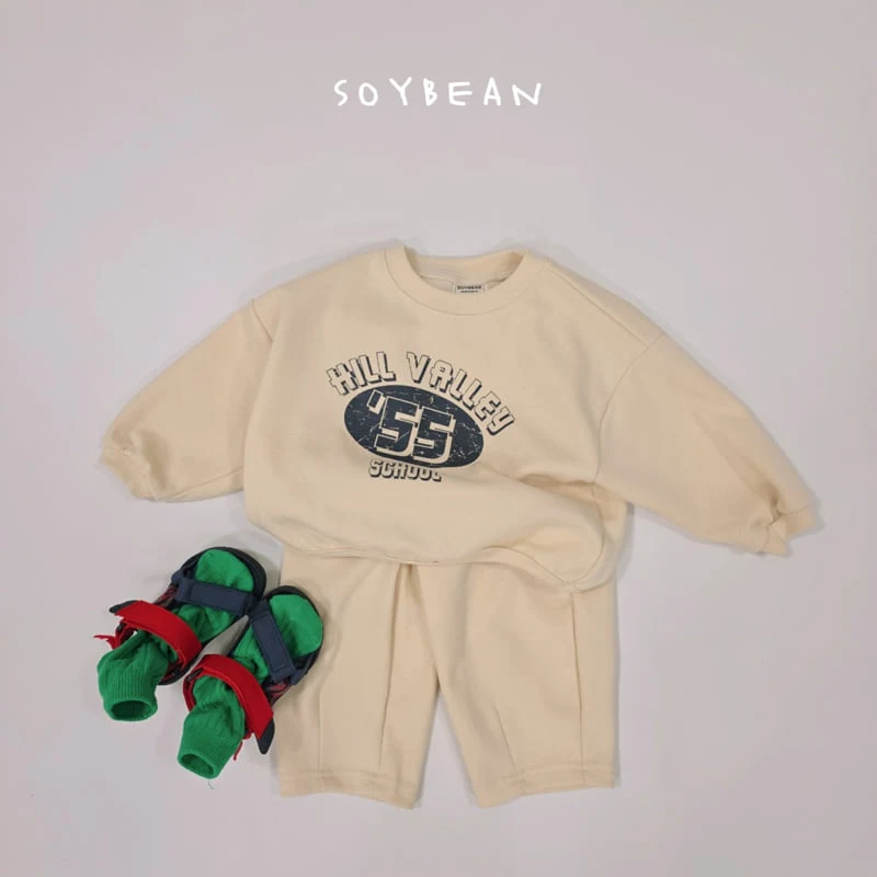 Soybean - Korean Children Fashion - #Kfashion4kids - School Curved Top Bottom Set - 3