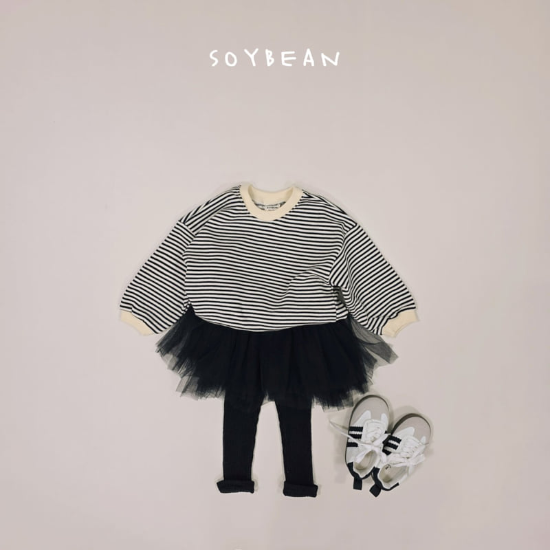 Soybean - Korean Children Fashion - #Kfashion4kids - Stripe Sweatshirt - 8