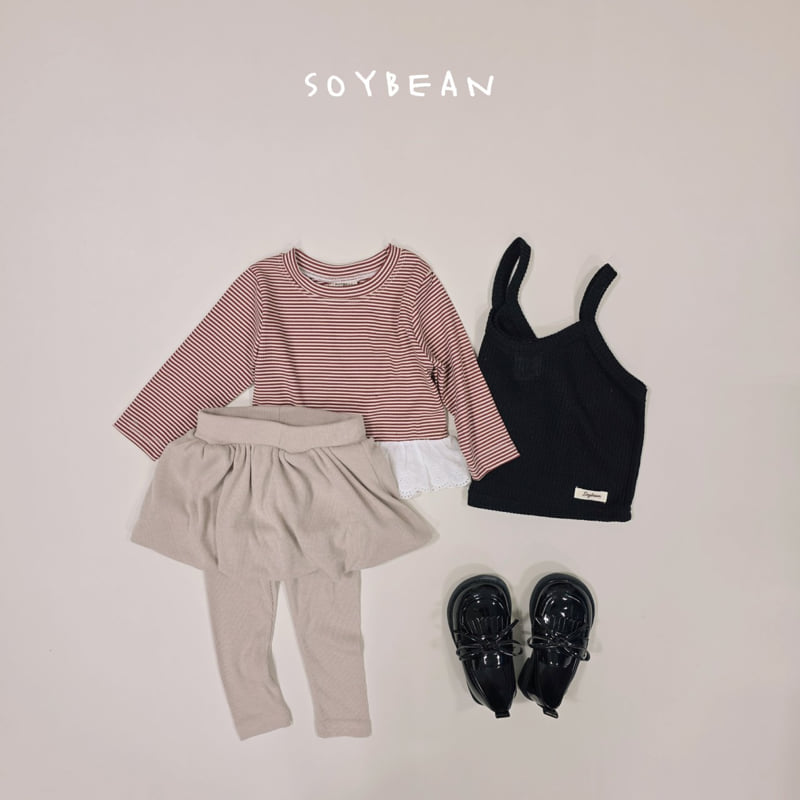 Soybean - Korean Children Fashion - #Kfashion4kids - Pumpkin Skirt Leggings - 9