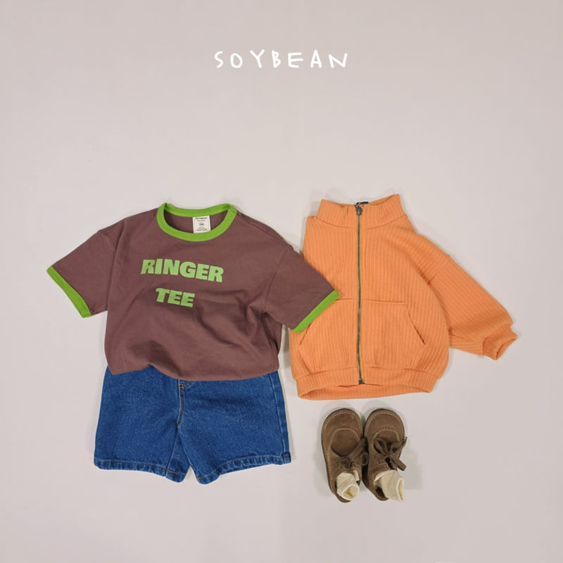 Soybean - Korean Children Fashion - #Kfashion4kids - Bermuda Denim Pants - 7