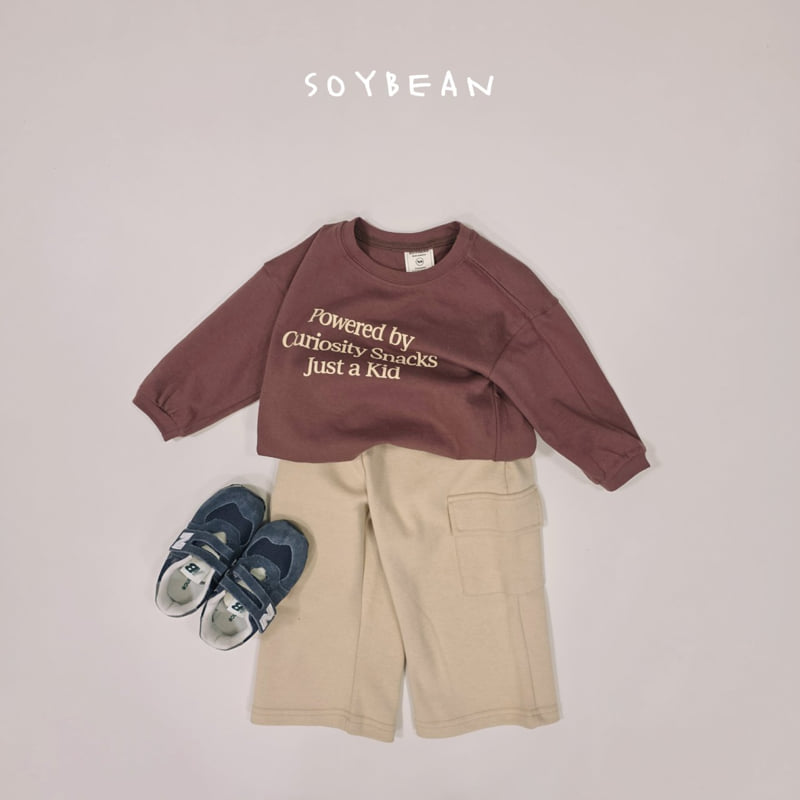 Soybean - Korean Children Fashion - #childofig - Wide Cargo Pants - 5