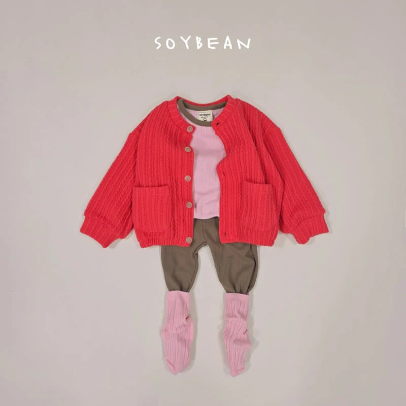 Soybean - Korean Children Fashion - #childofig - Two-Tone Rib Easywear - 10