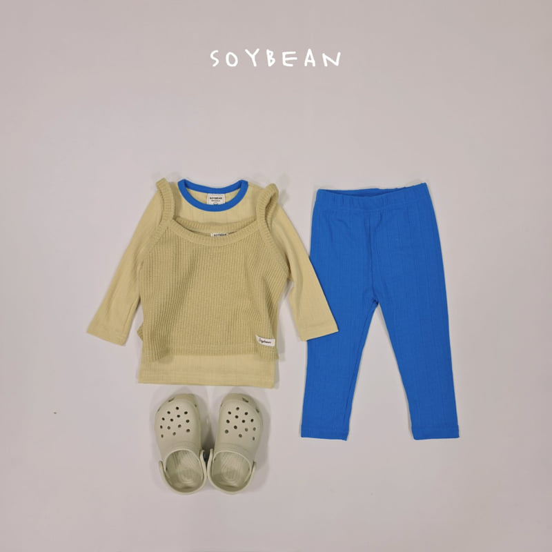 Soybean - Korean Children Fashion - #childofig - Two-Tone Rib Easywear - 11