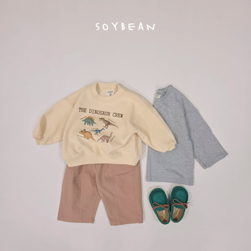 Soybean - Korean Children Fashion - #childofig - Seam Basic Pants - 7
