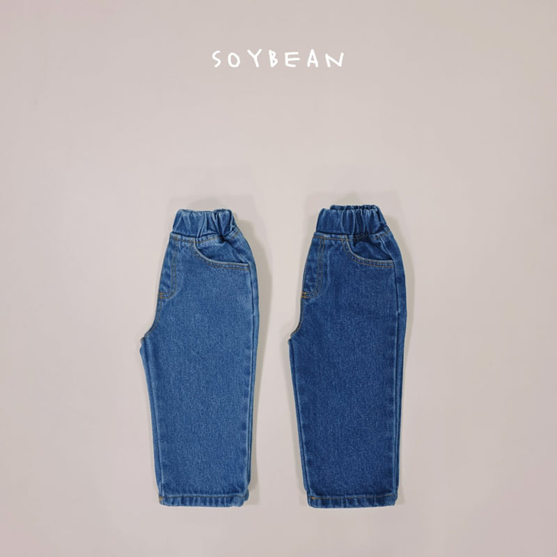 Soybean - Korean Children Fashion - #childofig - Comfort Denim Pants - 12