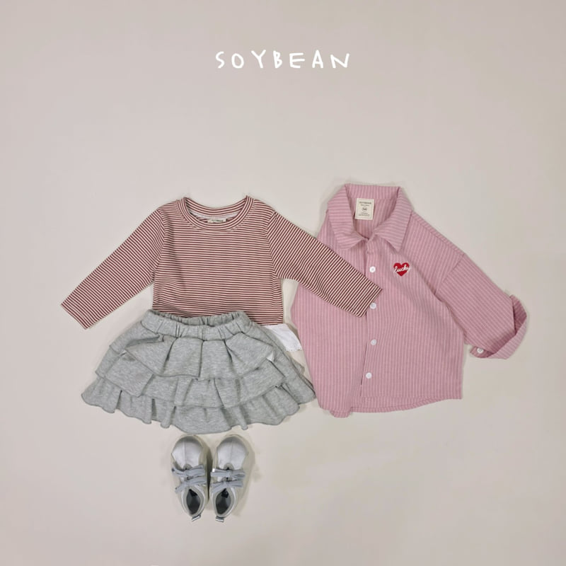 Soybean - Korean Children Fashion - #childofig - Tiered Ruffle Skirt - 5